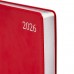 Щоденник датований 2026 Leo Planner А5 Aldento 252671 червоний /252671/