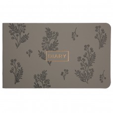 Щотижневик датований 2026 Leo Planner 10х17см Fiore 252715 сірий /252715/