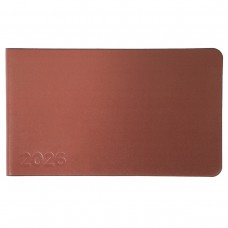 Щотижневик датований 2026 Leo Planner 10х17см Choco 252716 коричневий /252716/
