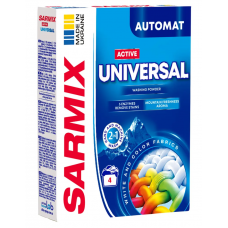 Пральний порошок SARMIX універс.  300г Active Universal, д/всіх видів білизни