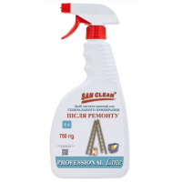 Засіб миючий San Clean 750мл Для генерального прибирання після ремонту, універсальний (курок) (12)