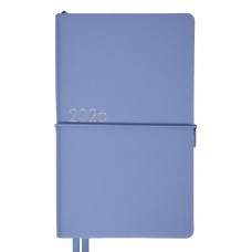 Щоденник датований 2026 Leo Planner 12х20см Glory 252631 блакитний /252631/