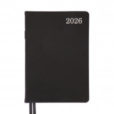 Щоденник датований 2026 Leo Planner А5 City 252661 чорний /252661/