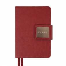 Щоденник датований 2026 Leo Planner А6 Chiara 252705 бордовий /252705/