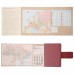 Щоденник датований 2026 Leo Planner А6 Chiara 252705 бордовий /252705/
