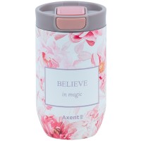 Термочашка AXENT 8721- 8-A-CC Peony Dreams, 350мл /8721-8-A-CC/