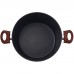 Каструля BRAVO CHEF BC-2101-24 4,1л 24см антипригарне покриття з кришкою