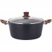 Каструля BRAVO CHEF BC-2101-24 4,1л 24см антипригарне покриття з кришкою