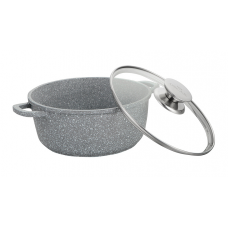 Каструля OSCAR NOVA OSR-2003-18 1,6л 18см мраморне покриття з кришкою