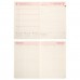 Щоденник датований 2026 Leo Planner А5 Cozy 252682 сіро-чорний /252682/