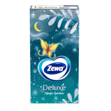 Хусточки гігієн. ZEWA Deluxe Magic Garden 10шт. 3-шари (21*21см) (10)