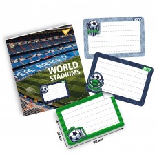 Наліпки YES 955541 Футбол, для зошитів (8шт) /955541/