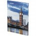 Книга канц. тв.пал. А4  96арк # офс. AXENT 8425-5-A City. London (10) /8425-5-A/