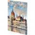 Книга канц. тв.пал. А4  96арк # офс. AXENT 8425-8-A City. Budapest (10) /8425-8-A/