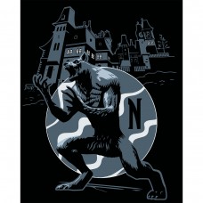 Картина за номерами SANTI Венздей Пробудження звіра 40х50 см LED підсвітка