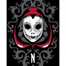 Картина за номерами SANTI Венздей Зловісна маска 40х50 см LED підсвітка