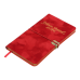 Щотижневик датований 2027 BUROMAX кишеньковий VELOUR 2891-05 червоний (85*153мм) /BM.2891-05/