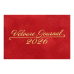 Щотижневик датований 2027 BUROMAX кишеньковий VELOUR 2891-05 червоний (85*153мм) /BM.2891-05/