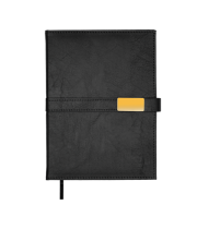 Щоденник недатований BUROMAX А5 LEROY 20780-01 чорний /BM.20780-01/