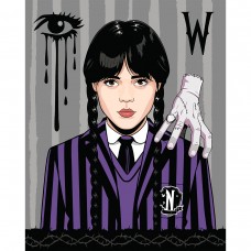 Картина за номерами SANTI Венздей Кровні узи 40x50см