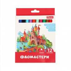 Фломастери 1Вересня Classic 12 кольорів
