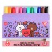 Фломастери Yes Line Friends Mini 12 кольорів