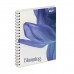 Блокнот YES А5 на спір. тв. пал. 80арк. Blooming 152284 /152284/