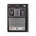 Блокнот YES А5 на спір. тв. пал. 80арк. Wednesday 152296 (клітинка) /152296/