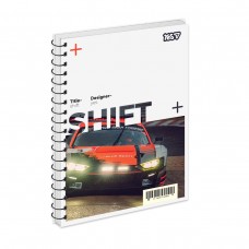 Блокнот YES А5 на спір. тв. пал. 80арк. Skater 152301 (клітинка) /152301/