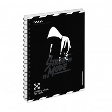 Блокнот YES А5 на спір. тв. пал. 80арк. Street mode 152303 (клітинка) /152303/