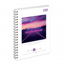 Блокнот YES А5 на спір. тв. пал. 80арк. Escape with me 152305 /152305/