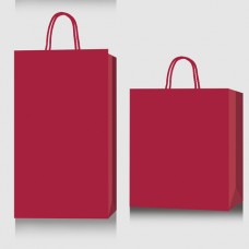 Пакет подарунковий BUROMAX 2000140-29 малиновий, паперовий (горизонтальний) (26*38*21см) (12) /BM.2000140-29/