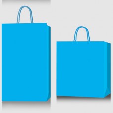 Пакет подарунковий BUROMAX 2000141-14 блакитний, паперовий (з великим дном) (28*42*28см) (12) /BM.2000141-14/