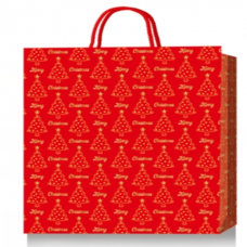 Пакет подарунковий BUROMAX 2000150 з тисненням, паперовий (26*32*10см) (12) /BM.2000150/