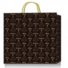 Пакет подарунковий BUROMAX 2000154 з тисненням, паперовий (26*32*10см) (12) /BM.2000154/