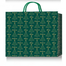 Пакет подарунковий BUROMAX 2000159 з тисненням, паперовий (26*32*10см) (12) /BM.2000159/