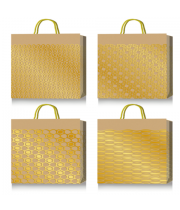 Пакет подарунковий BUROMAX 200048 з тисненням, паперовий (31*42*12см) (12) /BM.200048/