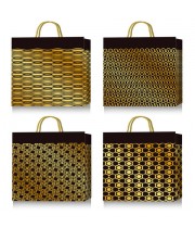 Пакет подарунковий BUROMAX 200051 з тисненням, паперовий (31*42*12см) (12) /BM.200051/