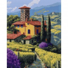 Алмазна мозаїка SANTI Тоскана 40х50 см на підрамнику