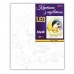 Картина за номерами SANTI Зайченя з зірочкою 30х40 см LED підсвітка