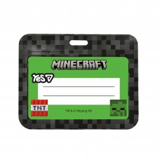 Бейдж (ідентифікатор) YES 940399 80x100мм Minecraft Heroes, горизонтальний без стрічки слайдер /940399/