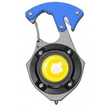 Ліхтарик W5143 (біле, жовте, червоне) +біти, строборіз, склобій, магніт, TypeC, 7режимів (вбудований акум. алюм.)