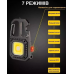 Ліхтарик BL-W5138/KL-535 (біле, жовте, червоне) +біти, відкрив., склобій, TypeC, 7режимів (вбудований акум. алюм.)
