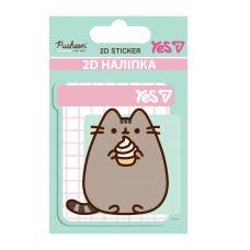 Наліпки YES 708522 Pusheen Cake 2D /708522/