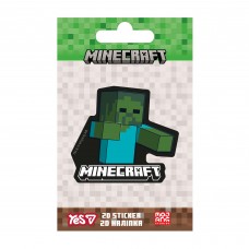 Наліпки YES 708597 Minecraft.Zombie 2D /708597/