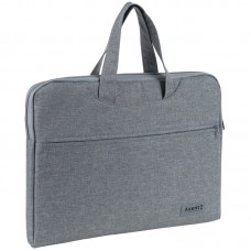 Сумка-портфель AXENT 1632-01-A світло-сіра, А4, 1 відділення, текстильна /1632-01-A/