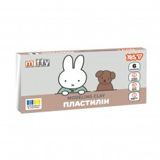 Пластилін Yes Miffy 6 кольорів 120 г