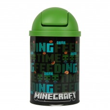 Контейнер настільний для сміття YES 78568 Minecraft Time feeding, 10х18см металевий /708568/