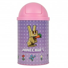 Контейнер настільний для сміття YES 708570 Minecraft Spring, 10х18см металевий /708570/