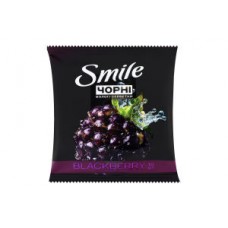 Серветки вологі Smile 10шт. Ожина, чорні (32)